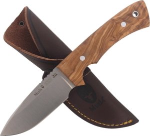 Muela Nóż Muela Full Tang Olive Wood, Satin 1.4116 (RHIN 3