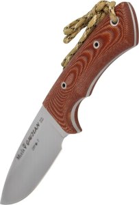Muela Nóż Muela Full Tang Brown Micarta, Satin 1.4116 CR 3
