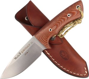 Muela Nóż Muela Full Tang Brown Micarta, Satin 1.4116 CR 5