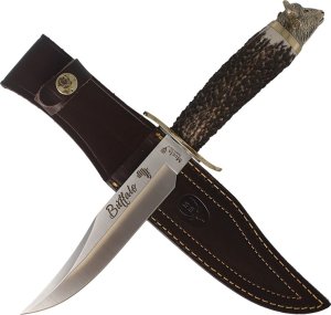 Muela Nóż Muela Big Five Deer Stag, Satin 1.4116 Gift Bo 4