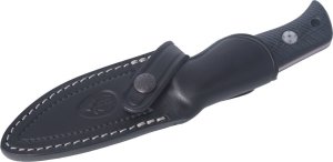 Muela Nóż Muela Bushcraft Black-Blue Micarta, Satin 14C2 2