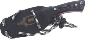 Muela Nóż na szyję Muela Black Micarta Neck Knife, Satin 2