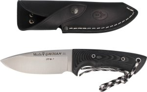 Muela Nóż Muela Full Tang Black Micarta, Satin 1.4116 CR 3