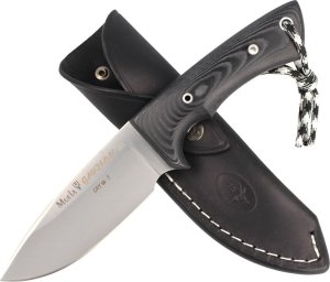 Muela Nóż Muela Full Tang Black Micarta, Satin 1.4116 CR 4