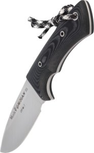 Muela Nóż Muela Full Tang Black Micarta, Satin 1.4116 CR 6