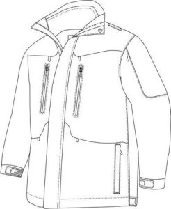 Kurtka męska Tru-Spec Parka Tru-Spec 24-7 Series Weathershield 3-in-1 Bl 2