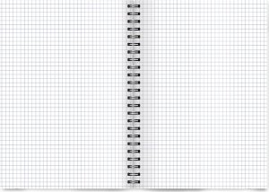 Top 2000 Kołozeszyt Colors A6/80k kratka mix kolorów 5