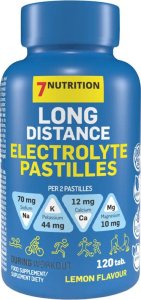 7NUTRITION 7NUTRITION Long Distance Electrolite Pastilles 120tabs Lemon 1