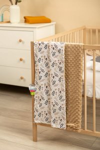 Sensillo KOC MINKY CAPPUCCINO GAŁĄZKI 75 X 100 2