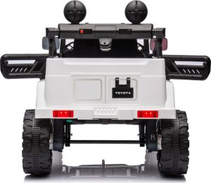 Toyota FJ Cruiser dla dzieci Biały + Pilot + Napęd 4x4 + Audio LED + EVA + Wolny Start 4