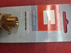 Einhell SZYBKOZŁĄCZE, GWINT ZEWNĘTRZNY R3/8" 4139208 3