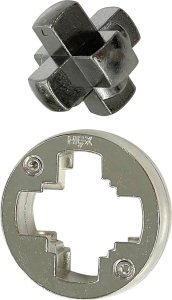 G3 Łamigłówka Cast Huzzle HEX 3/6 układanka metalowa 3