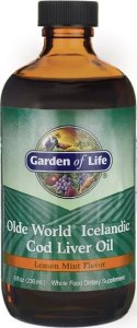 Garden of Life GARDEN OF LIFE Olde World Icelandic Cod Liver Oil 236ml Lemon Mint 1