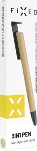 Rysik Fixed Fixed | Pen With Stylus and Stand | 3 in 1 | Pencil | Stylus for capacitive displays; Stand for phones and tablets | Bamboo 7