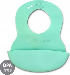 BabyOno 835/03 ŚLINIAK KIESZONKA REGULOWANE ZAPIĘCIE MIĘTOWY 3