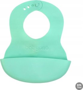 BabyOno 835/03 ŚLINIAK KIESZONKA REGULOWANE ZAPIĘCIE MIĘTOWY 9