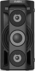 Głośnik Sven PS-680 czarny, power output 2x32.5W (RMS), TWS, Bluetooth, FM, USB, Micro SD, LED-display, RC, lithium battery, SV-020187 4