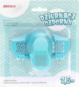 BREWIS Dziurkacz ozdobny brzegowy - Rozeta 2,5cm 1