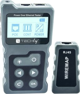 Terminal sieciowy Techly TECHLY Professioneller PoE RJ45 Tester 1