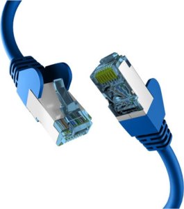 EFB EFB Netzwerkkabel CAT6a S/FTP PIMF mit CAT7 Rohkabel 10 Gigabit Ethernet Kupfer 20m blau 1