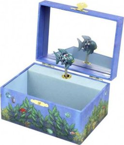 Trousselier Trousselier Jewellery Music Box Rainbow Fish, Night Glow 1