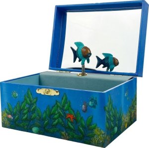 Trousselier Trousselier Jewellery Music Box Rainbow Fish, Night Glow 3