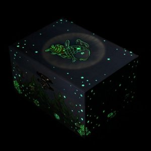 Trousselier Trousselier Jewellery Music Box Rainbow Fish, Night Glow 4