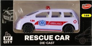 Mega Creative AUTO RATUNK MET 11X5X4 MOJE MIASTO MCN24/384/768 13