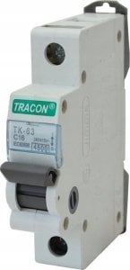 Tracon Electric Wyłącznik nadprądowy 4,5kA 13A 1P B MB-1B-13 Tracon 1