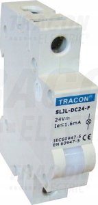 Tracon Electric Modułowa lampka sygnalizacyjna LED biała 230V SLJL-AC230-F 1