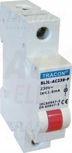 Tracon Electric Modułowa lampka sygnalizacyjna LED czerwona 24V SLJL-DC24-P 1