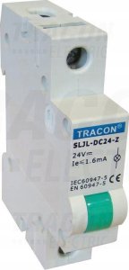 Tracon Electric Modułowa lampka sygnalizacyjna LED zielona 230V SLJL-AC230-Z 1