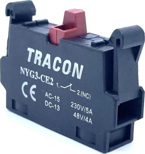 Tracon Electric Element stykowy do serii przycisków NYG(K), NC NYG3-CE2 2