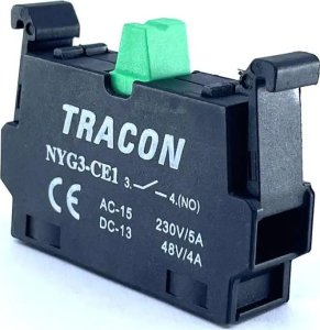 Tracon Electric Element stykowy do serii przycisków NYG(K), NO NYG3-CE1 1