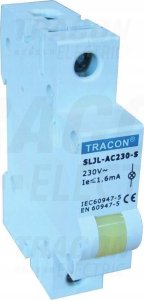 Tracon Electric Modułowa lampka sygnalizacyjna LED żółta 24V SLJL-DC24-S 1