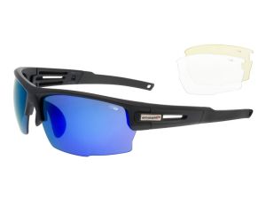 Goggle Okulary przeciwsłoneczne czarne (E602-3) 1