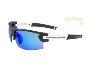 Goggle Okulary przeciwsłoneczne czarno-białe (E840-3) 1