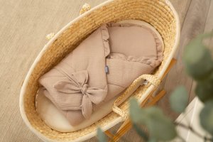 Sensillo ROŻEK MUŚLINOWY BEŻOWY 90x90 7