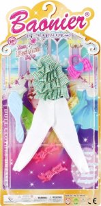 Mega Creative UBRANKO DLA LALEK 17X35X3 MIX3 MC DISP  12/144 2