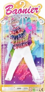 Mega Creative UBRANKO DLA LALEK 17X35X3 MIX3 MC DISP  12/144 5