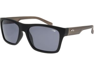 Goggle Okulary przeciwsłoneczne czarno-szare (E888-4P) 1
