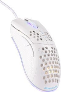 Mysz Deltaco Deltaco Gaming Baltas LINE WM75 Lengva žaidimų pelė, RGB, balta GAM-108-W 6