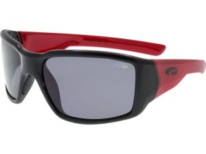 Goggle Okulary przeciwsłoneczne czarno-czerwone (E962-1P) 1