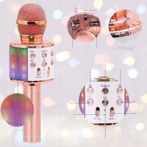 Mikrofon Rosfix MIKROFON KARAOKE BLUETOOTH GŁOŚNIK TAŃCZĄCY KAKTUS 3