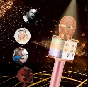 Mikrofon Rosfix MIKROFON KARAOKE BLUETOOTH GŁOŚNIK TAŃCZĄCY KAKTUS 6