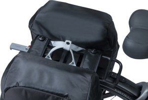 Basil Sakwa turystyczna podwójna BASIL MILES DOUBLE PANNIER BAG 32L MIK System (ready to go), 100% wodoodporna black lime (NEW 2024) 6