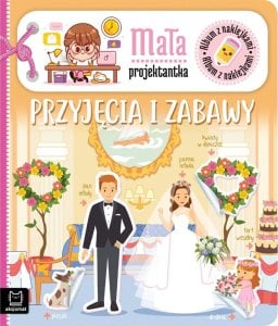 Album z naklejkami. Mała projektantka. Przyjęcia i zabawy 1