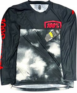 100% Koszulka męska 100% AIRMATIC LE Long Sleeve Black/Grey roz. M (NEW 2023) 1