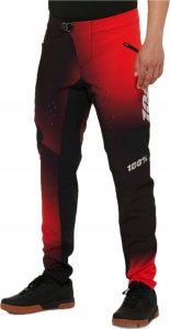 100% Spodnie męskie 100% R-CORE X LE Pants Black/Red roz. 32 (46 EUR) (NEW 2023) 1