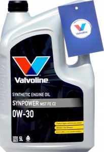 Valvoline Alyva varikliui Synpower MST FE C2 0W30 5L, Valvoline 1